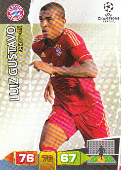 Luiz Gustavo Bayern Munchen 2011/12 Panini Adrenalyn XL CL #64